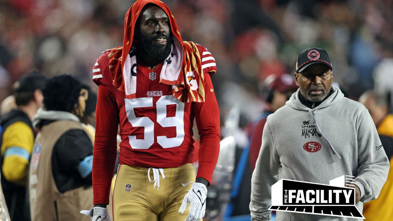 De’Vondre Campbell leaves the sidelines in 49ers' 12-6 loss vs. Rams | The Facility