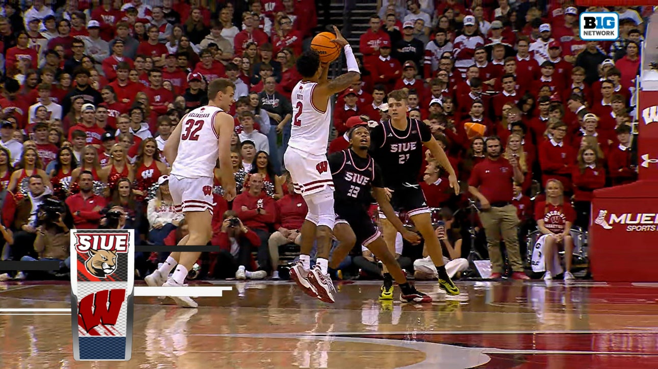 Nick Boyd drains pull-up 3-pointer, extending Wisconsin's lead over SIU Edwardsville