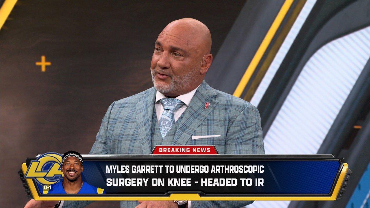 Myles Garrett to undergo arthroscopic knee surgery and will head to IR 🏈 FOX NFL Kickoff