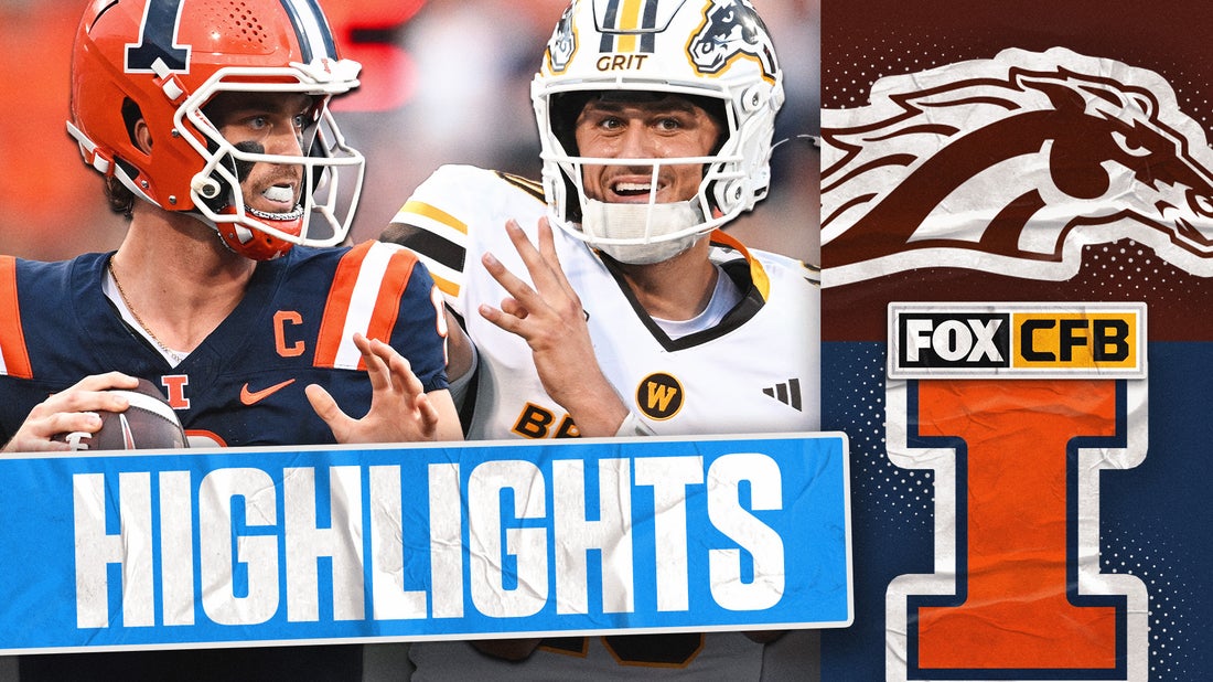 Western Michigan Broncos vs. No. 9 Illinois Fighting Illini Highlights | FOX College Football