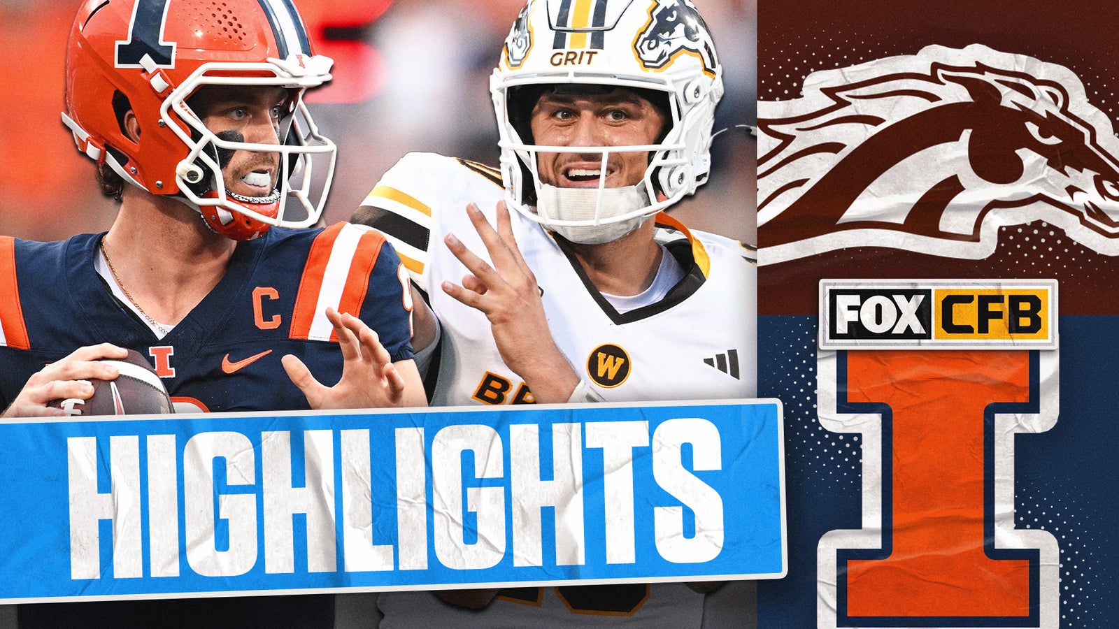Western Michigan Broncos vs. No. 9 Illinois Fighting Illini Highlights | FOX College Football