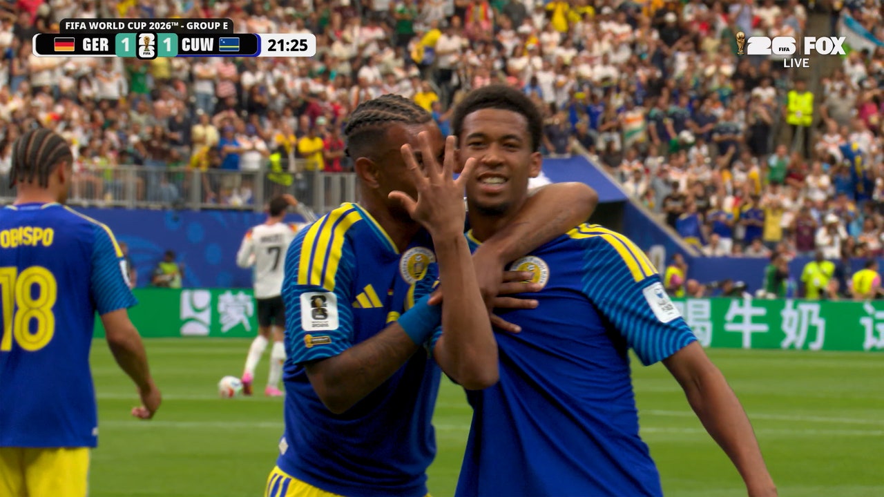 Livano Comenencia Scores Curaçao’s First Goal in FIFA World Cup™ History 