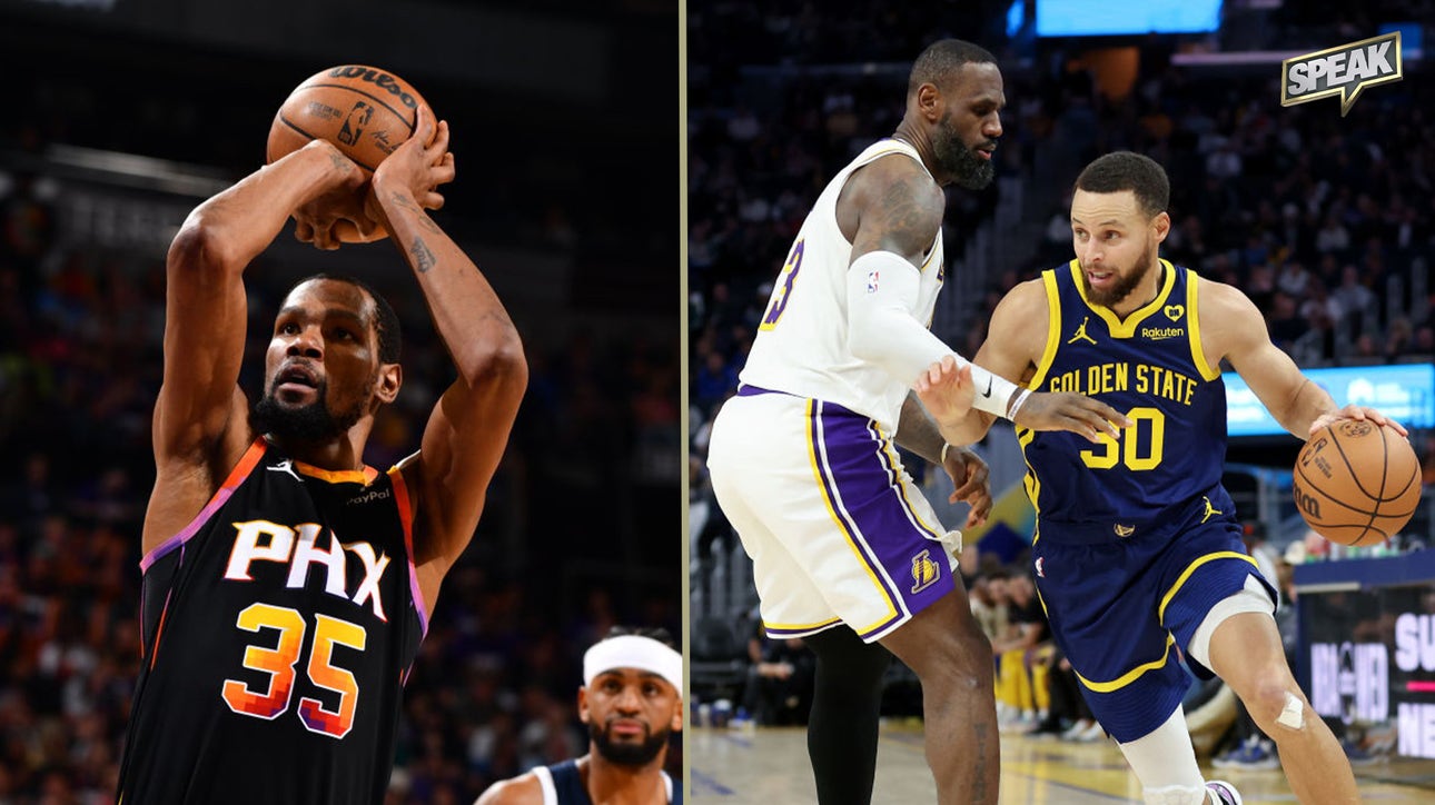 Is the passing of the torch from LeBron, KD, Steph Curry good for the NBA? | Speak