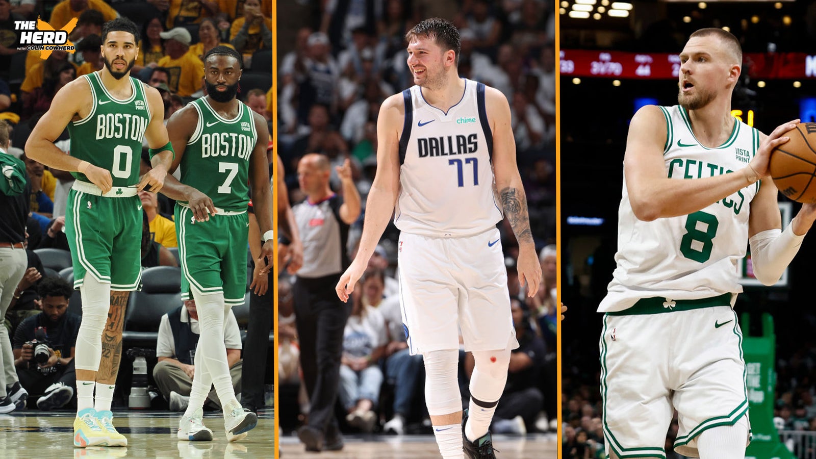 Tatum, Brown, Luka, Kyrie, Porziņģis highlight Colin's Top 10 players in NBA Finals