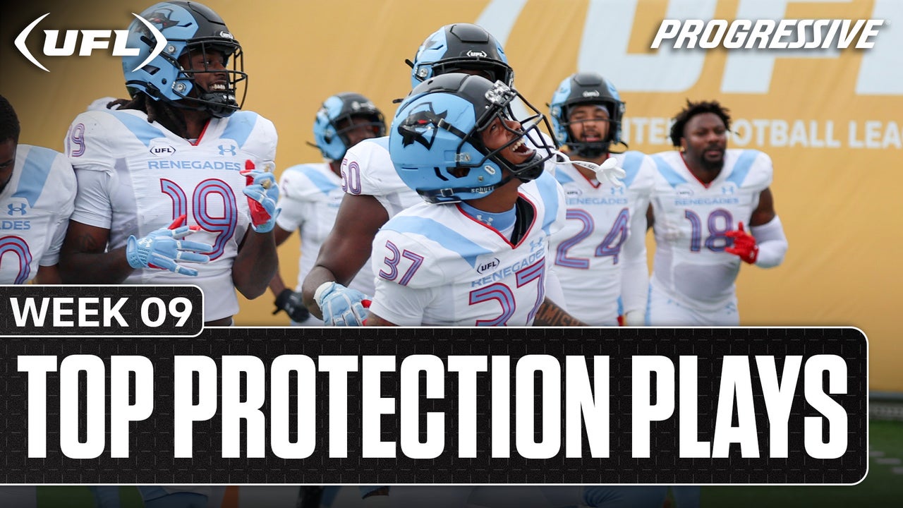 UFL Best Defensive Plays of Week 9 | Protection Plays | United Football League
