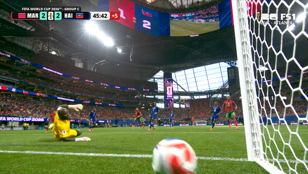 Morocco's Ismael Saibari scores equalizer vs Haiti | 2026 FIFA World Cup™