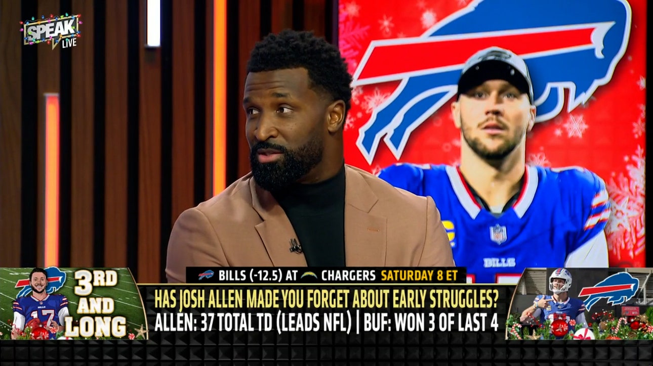 Will Josh Allen continue to turn things around for a Bills playoff run? | NFL | SPEAK