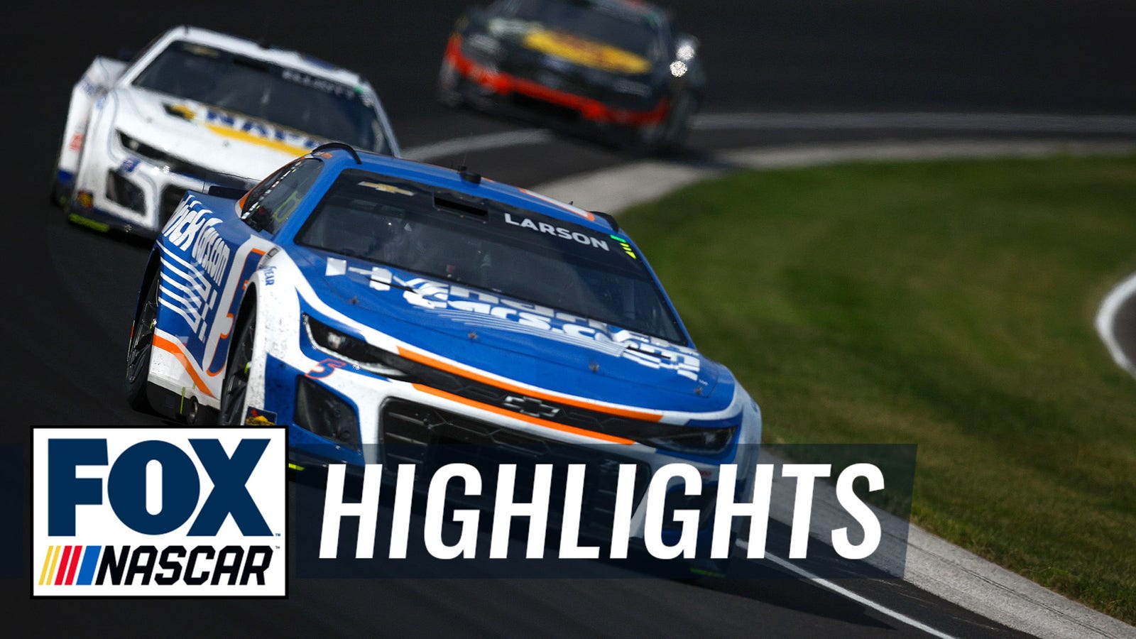 Check out the top moments from Kyle Larson's win at the Brickyard 400!