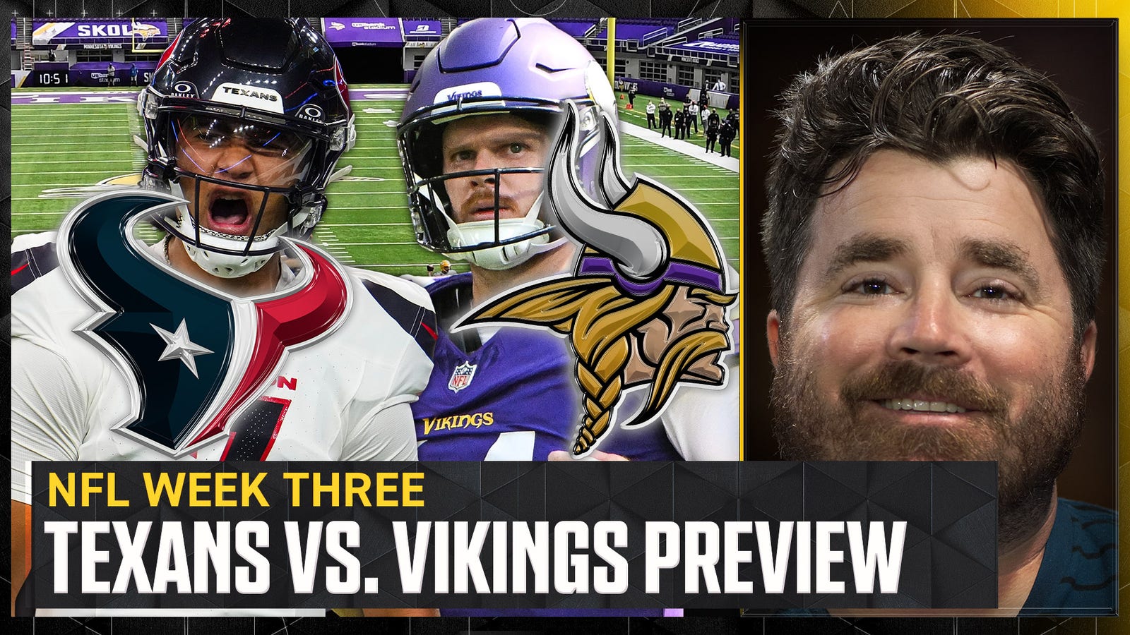 Can C.J. Stroud, Houston Texans BEAT Sam Darnold, Minnesota Vikings on the road? | NFL on FOX Pod