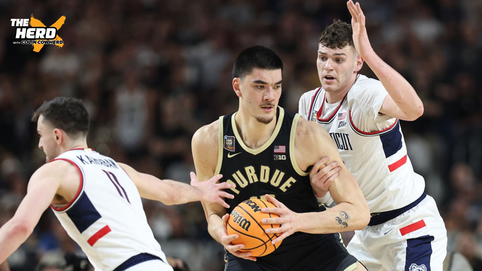 UConn's Purdue game plan: Donovan Clingan on Zach Edey, blanket the 3