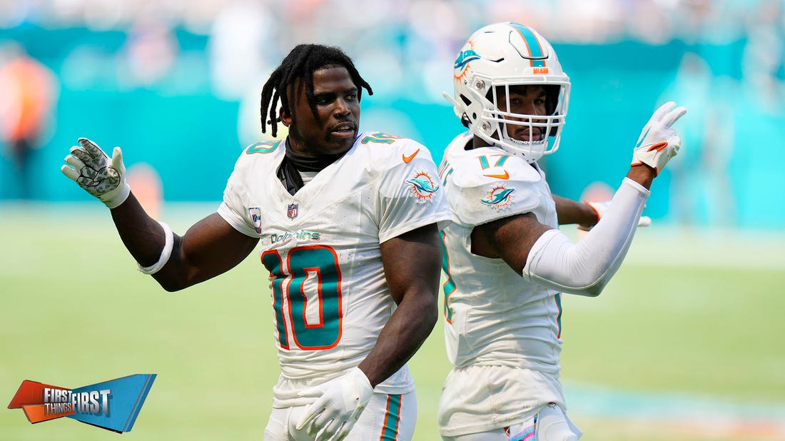Miami Dolphins WRs reign supreme on Nick’s Best AFC WR duos list | First Things First  