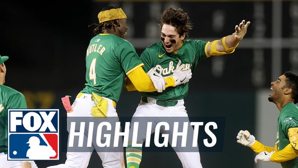 Rangers vs. Athletics Highlights | MLB on FOX