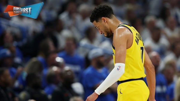 Tyrese Haliburton wants to play “if he can walk” despite calf strain | First Things First