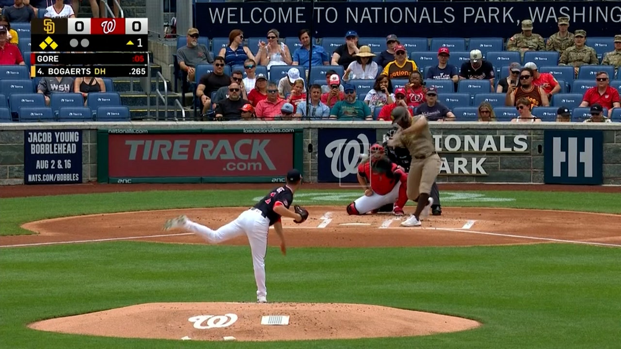 Xander Bogaerts clobbers a grand slam, giving Padres the lead over Nationals