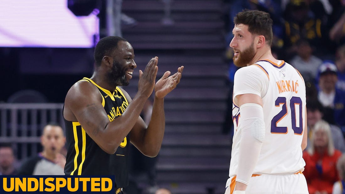 Draymond & Nurkic exchange verbal jabs after Warriors win over Suns | Undisputed