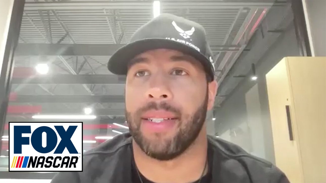 Bubba Wallace addresses the differences in results between Tyler Reddick & himself | NASCAR on FOX