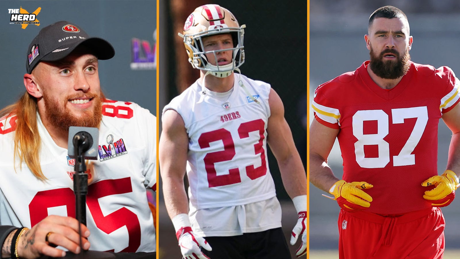 Kelce & CMC highlight Colin's top 10 non-Mahomes players in SB LVIII
