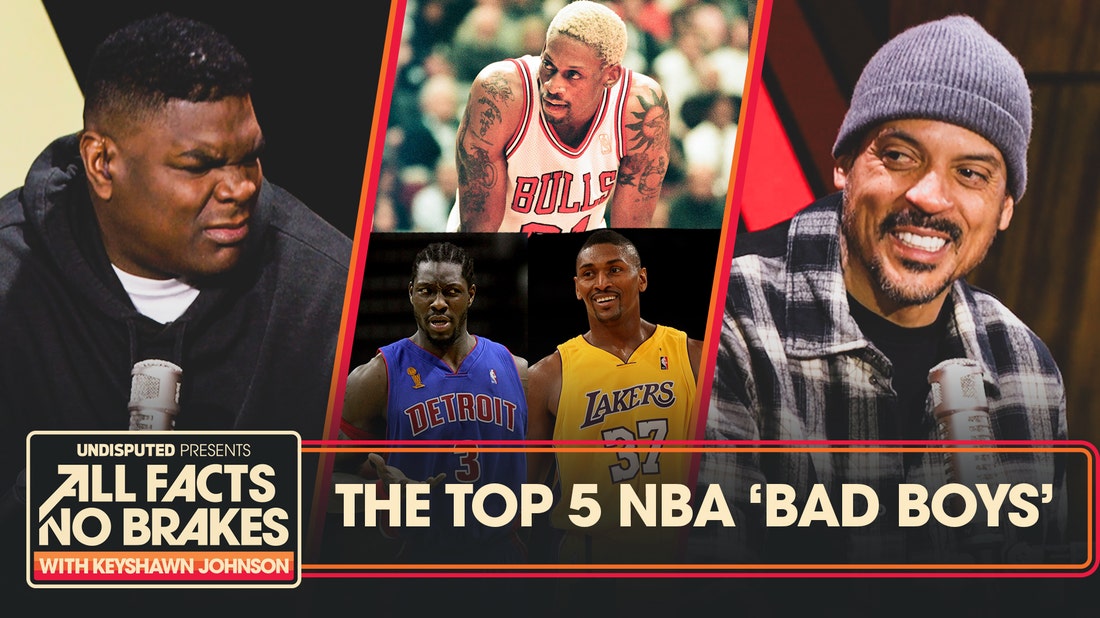 Matt Barnes Top 5 NBA Bad Boys of all-time: Rodman, Artest & Draymond Green | All Facts No Brakes