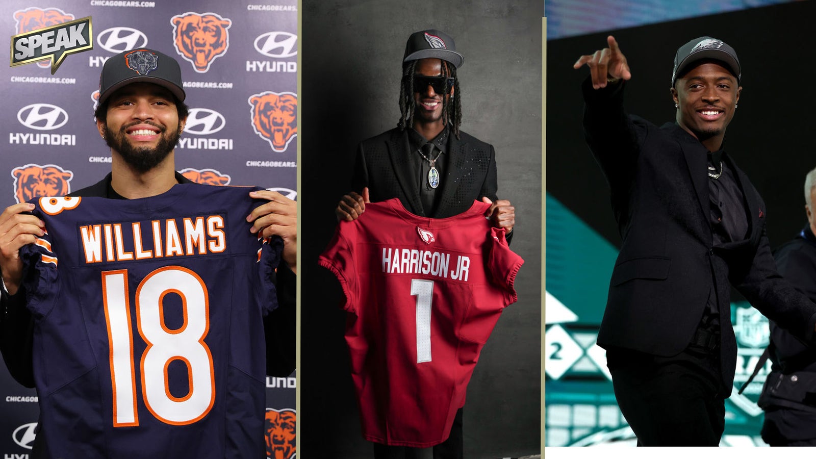 Bears, Eagles, Cardinals are winners of the 2024 NFL Draft