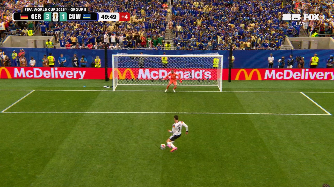 Germany’s Kai Havertz converts penalty to extend lead against Curaçao | 2026 FIFA World Cup™