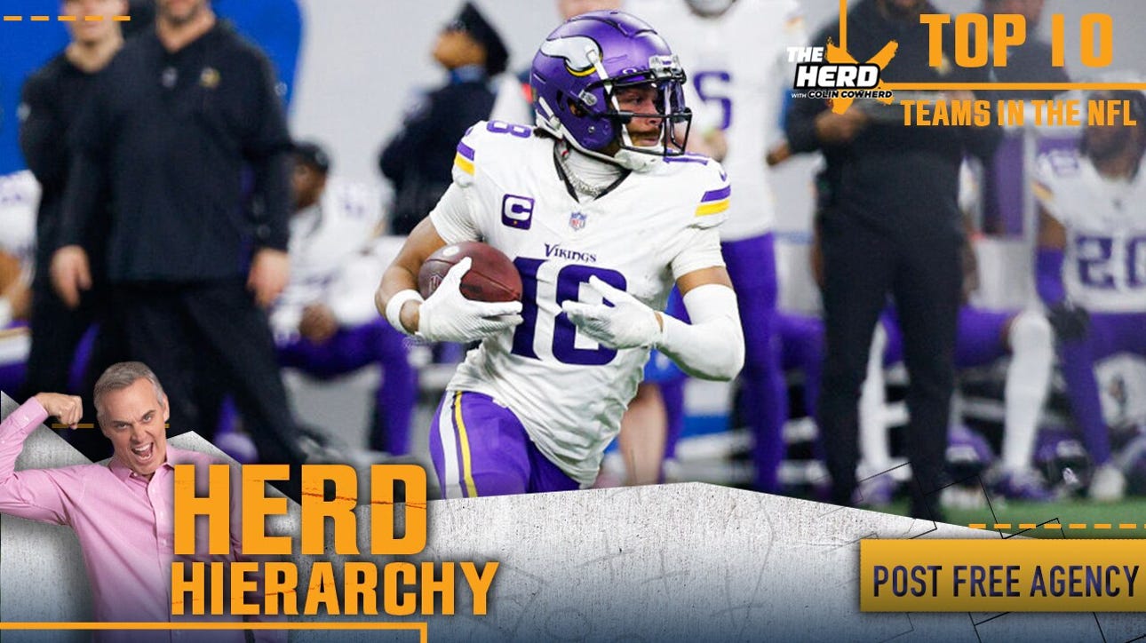 Herd Hierarchy: Vikings, Packers, Rams leap into Colin's Top 10 teams post-free agency | The Herd