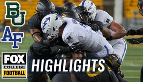 Air Force Falcons vs. Baylor Bears Highlghts | FOX College Football