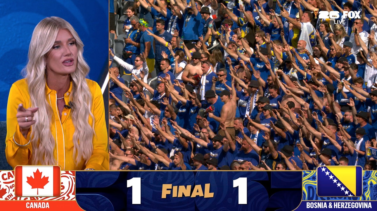 FIFA World Cup Now crew reacts to Canada and Bosnia and Herzegovina’s 1-1 draw⚽️