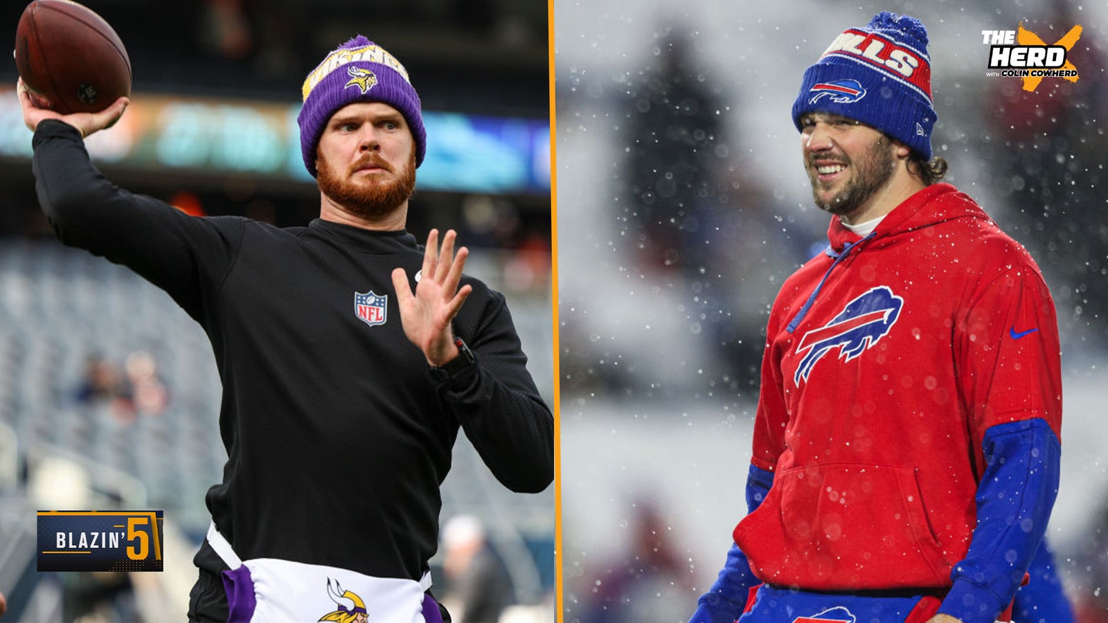 Blazin' 5: Vikings (-5.5) beat struggling Falcons, Bills (-3.5) eliminate Rams in Week 14