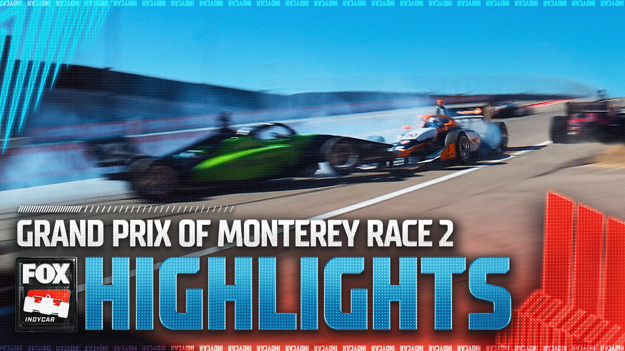 INDY NXT: Grand Prix of Monterey Race 2 at Laguna Seca Highlights 🏁 INDYCAR on FOX