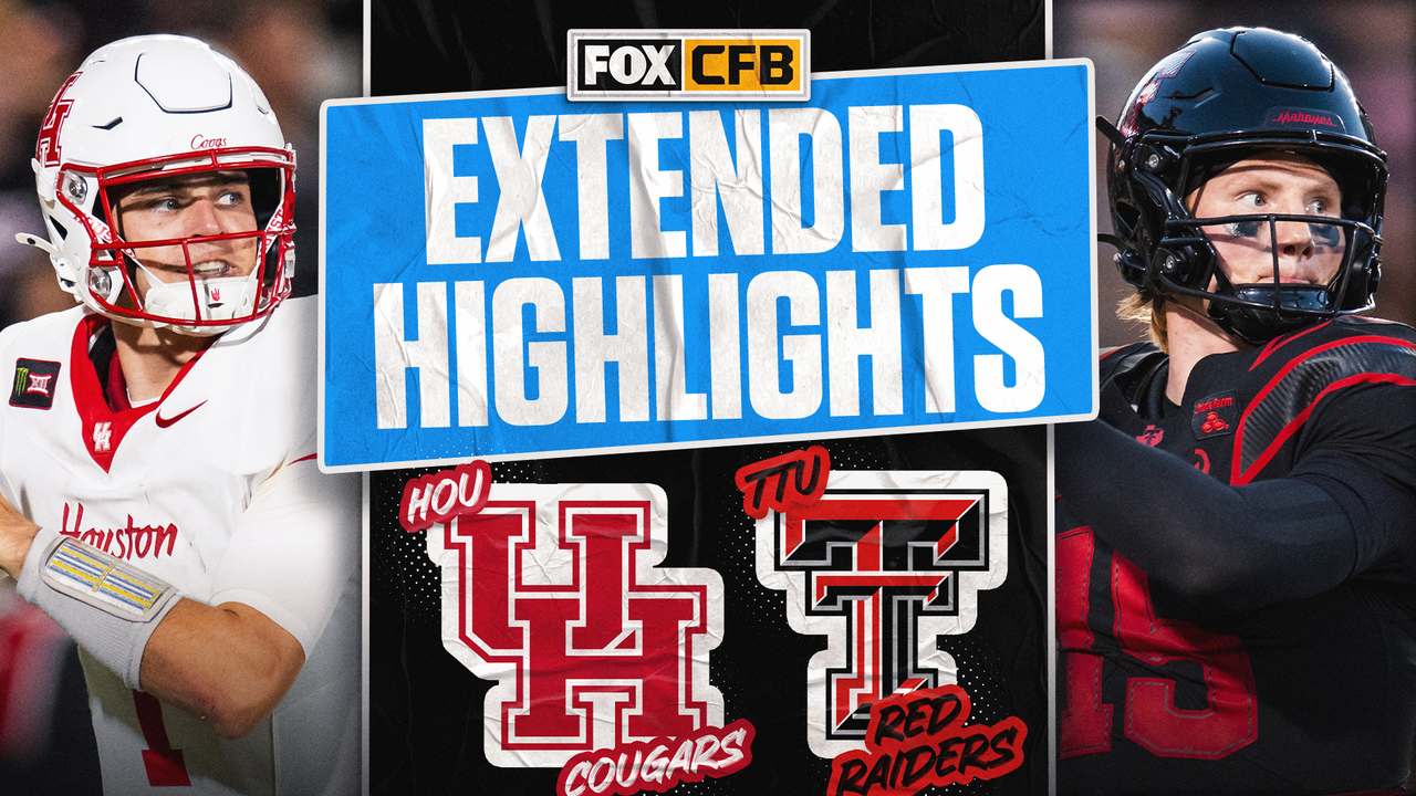 No. 22 Houston Cougars vs No. 13 Texas Tech Red Raiders 🏈 FOX College Football