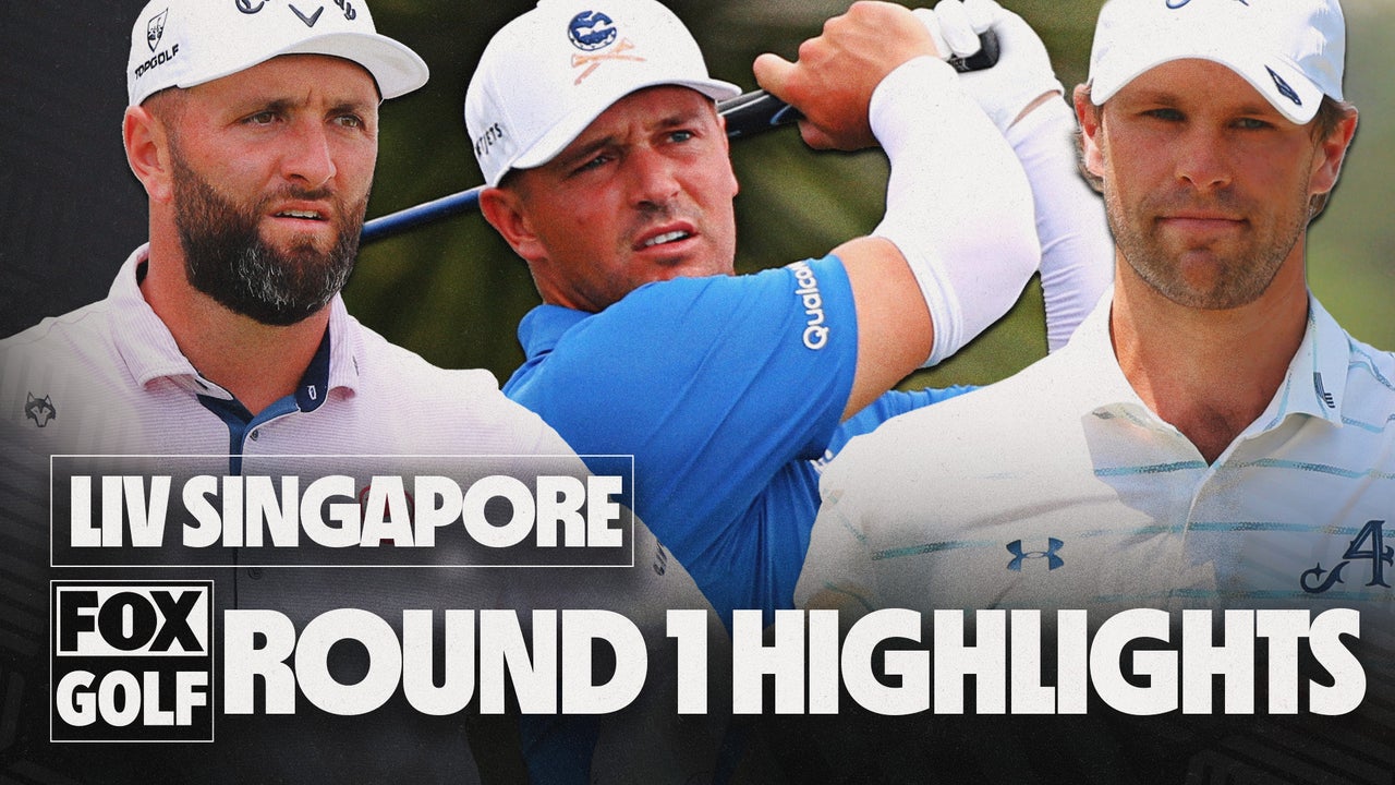 LIV Golf Singapore: Full First Round Highlights ⛳️ Golf on FOX