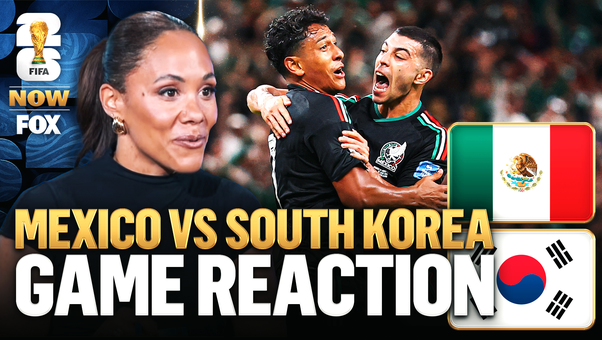 MEXICO ADVANCES🚨 FIFA World Cup Now reacts to Mexico's 1-0 W vs South Korea, previews USA-Australia