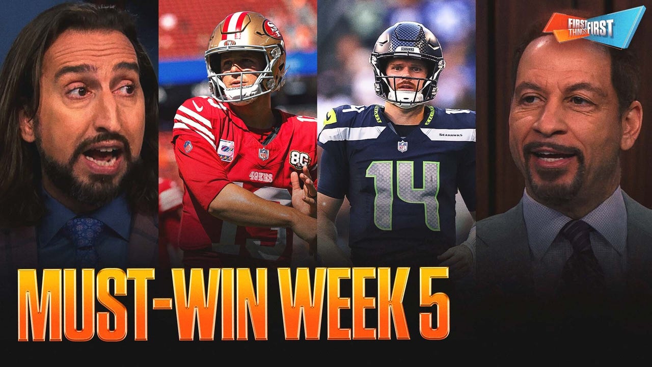 Rams ‘MUST WIN’ v. Bills, Patriots ‘need revenge’, Will Brock Purdy ‘ascend’ vs. the Seahawks? | FTF