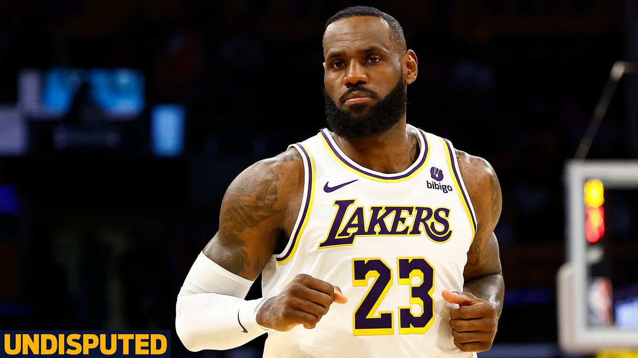LeBron all smiles with Jeanie Buss: This indicate King James re-signs w/ Lakers? | Undisputed