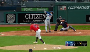 Dodgers' Shohei Ohtani becomes first player this season to 20 homers with two-run dinger vs. Guardians