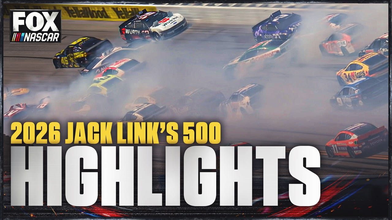 NASCAR Cup Series: Jack's Link 500 Highlights at Talladega Superspeedway Highlights 🏁  NASCAR on FOX