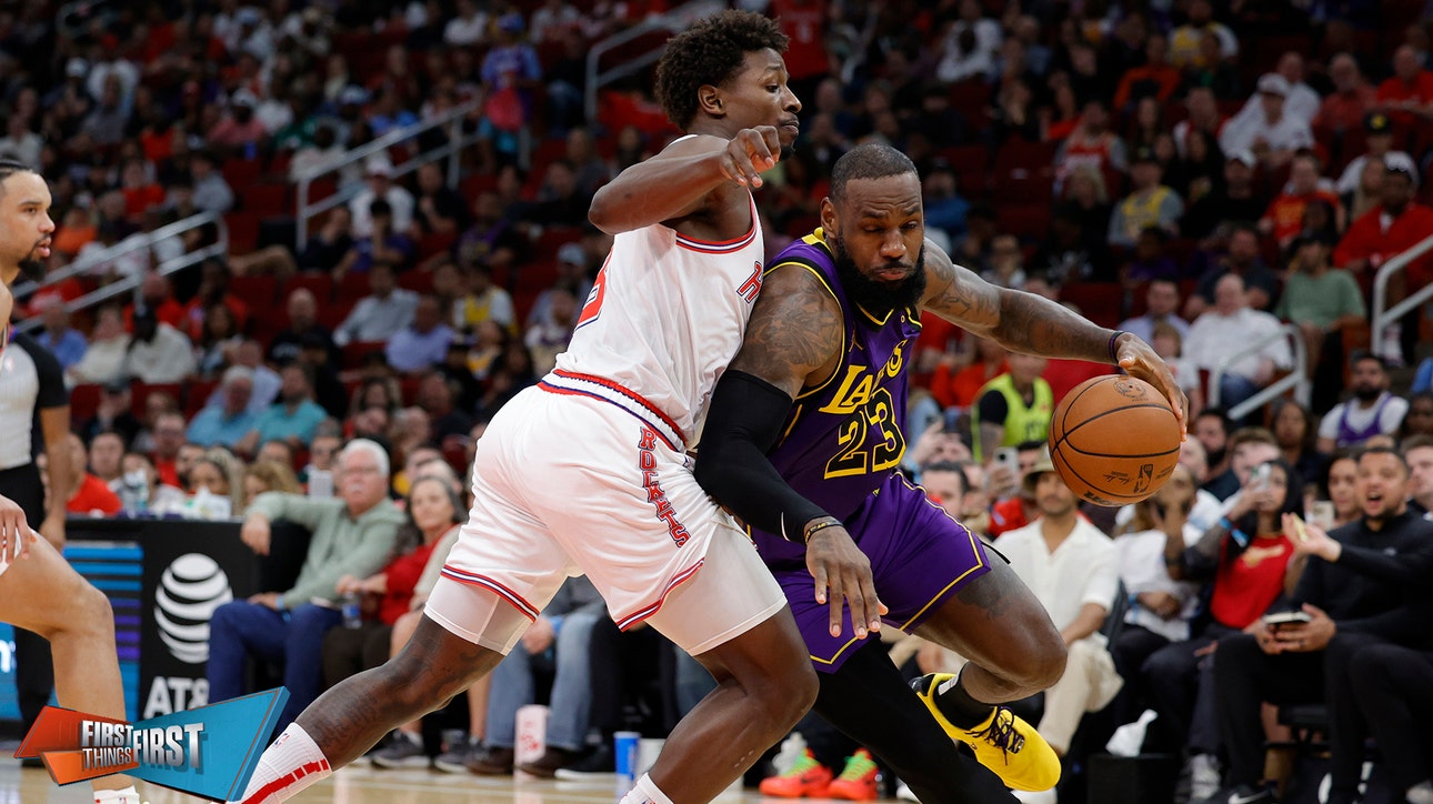 Rockets deal Lakers their 3rd worst loss in LeBron James era | First Things First