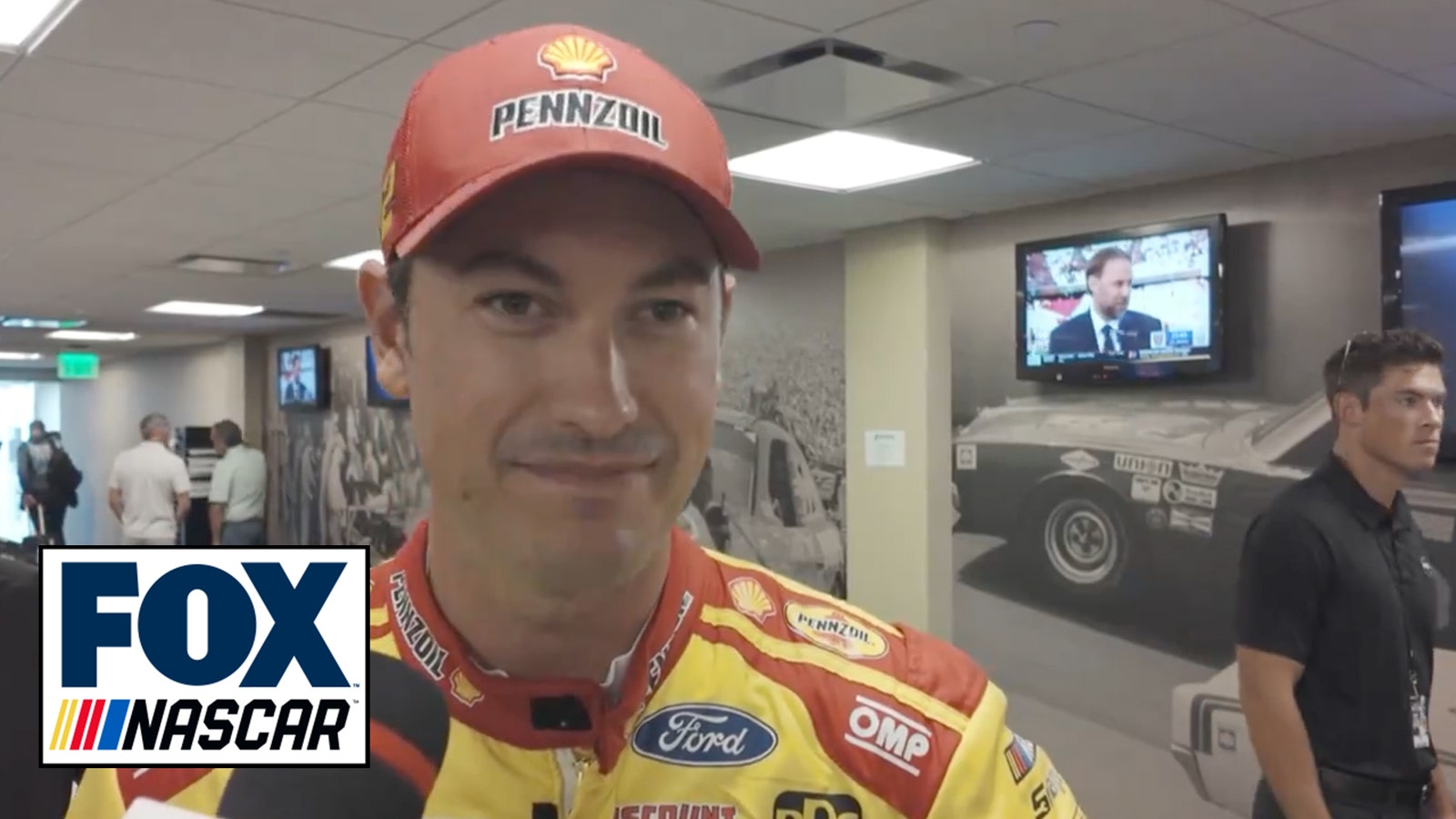 Joey Logano on being fined $50K by NASCAR for postrace actions at Richmond | NASCAR on FOX