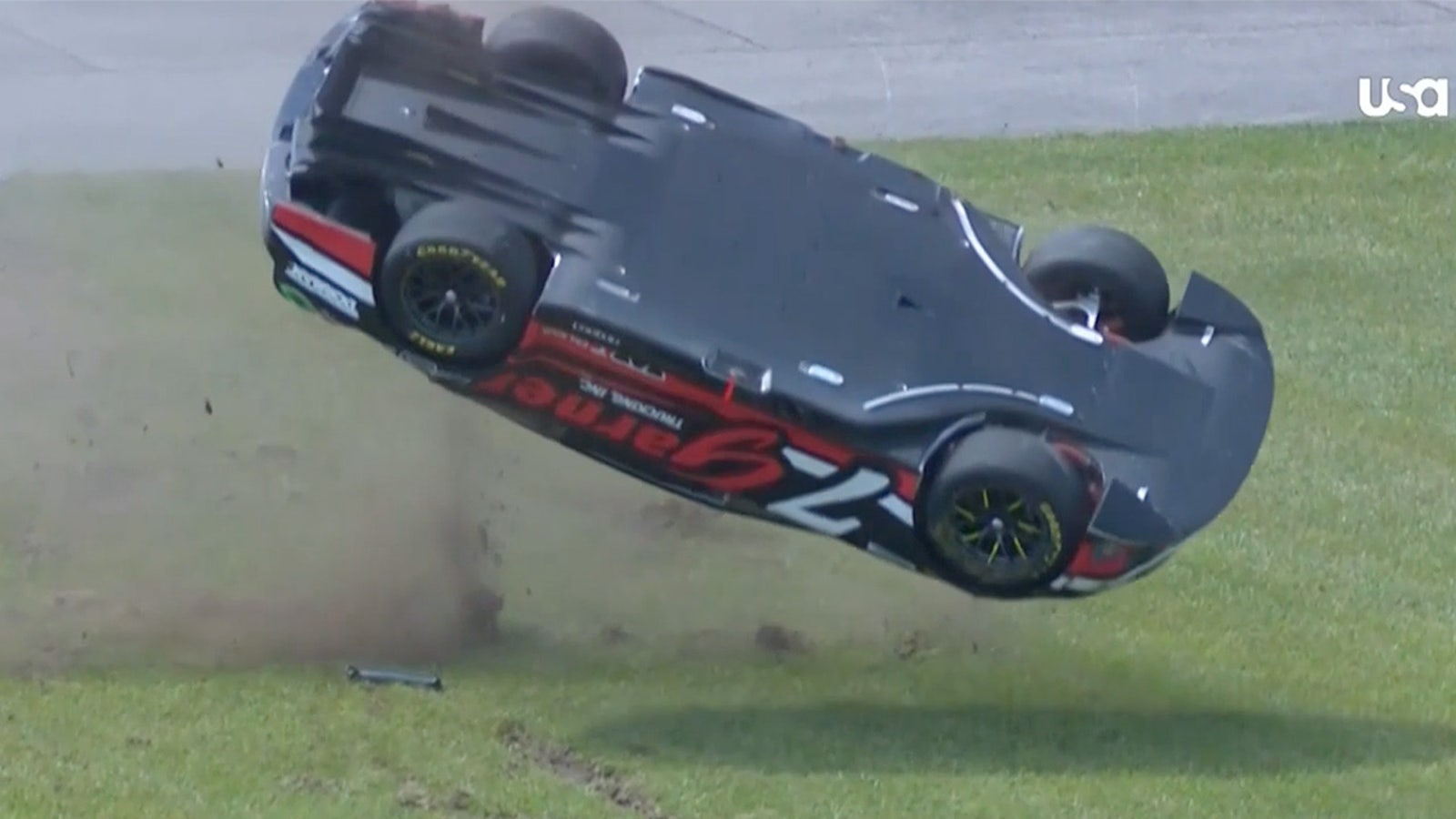 NASCAR takeaways: Corey LaJoie flips, Tyler Reddick wins at