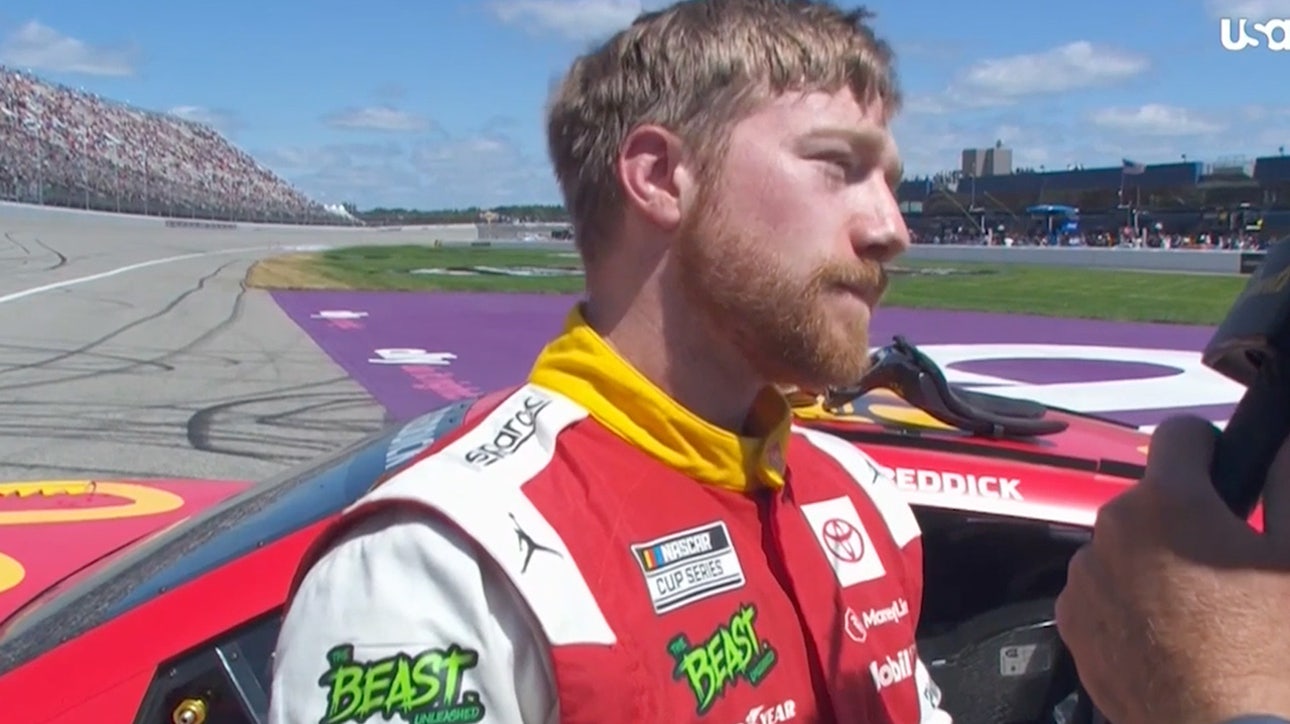 Tyler Reddick, Kyle Busch and more post-race interviews at Michigan