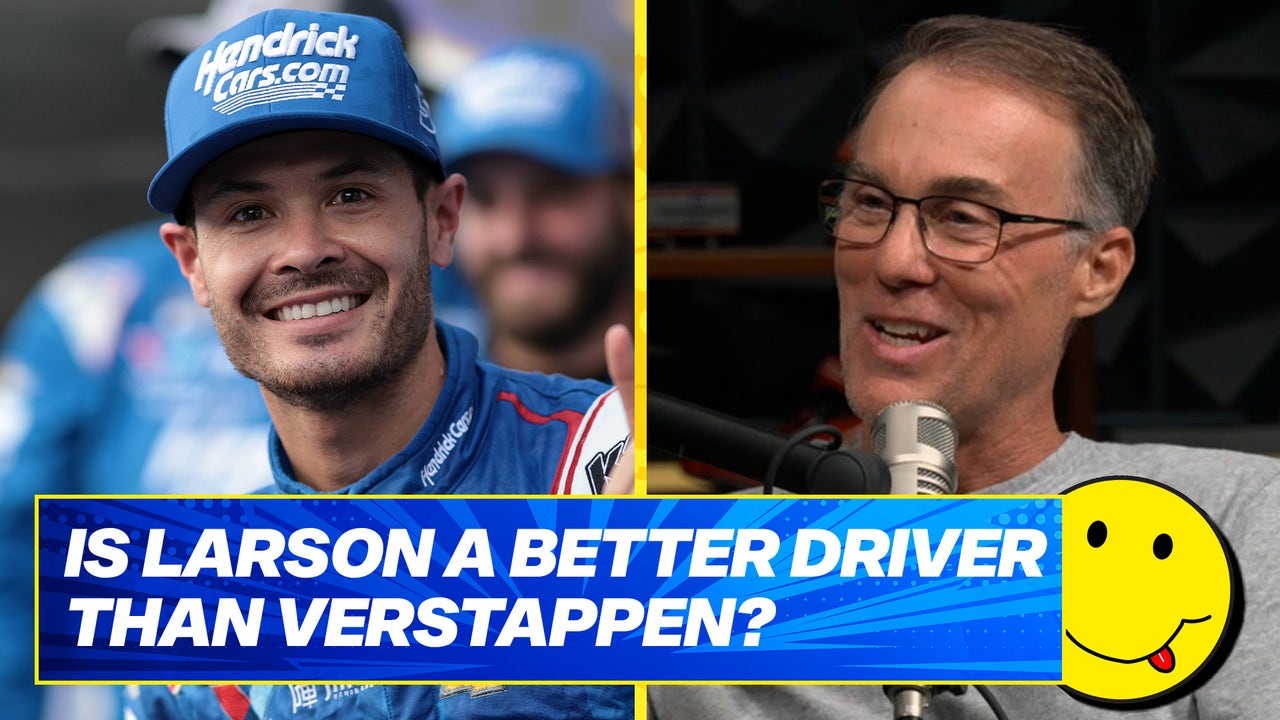 Kevin Harvick says Kyle Larson is a better all-around driver than Max Verstappen!