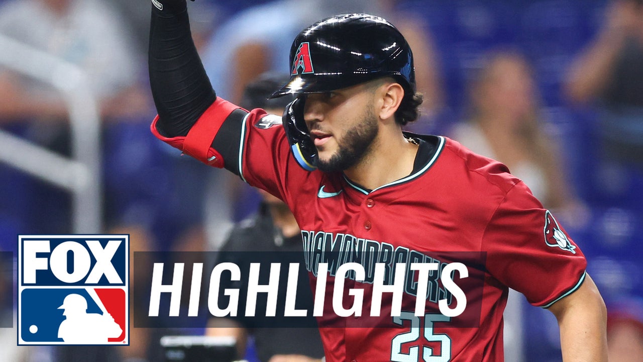 Diamondbacks vs. Marlins Highlights | MLB on FOX