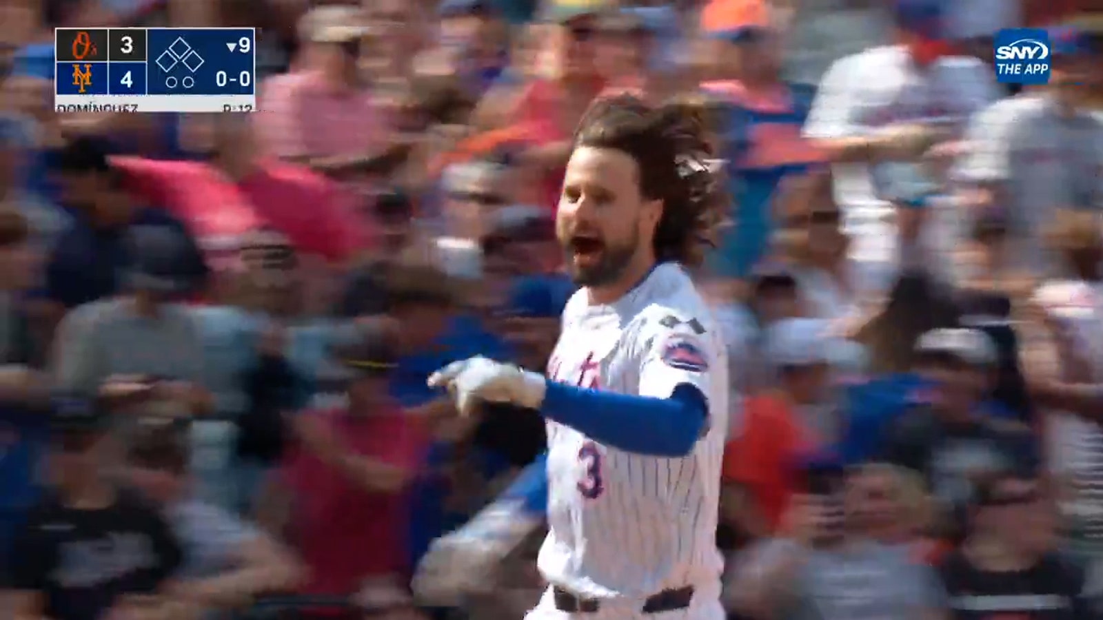 Jesse Winker hits a walk-off home run to give the Mets a 4-3 win over the Orioles