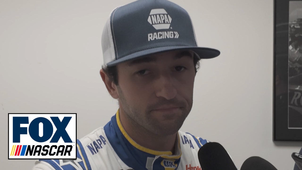 Chase Elliott on the final-lap three-wide move at Michigan | NASCAR on FOX