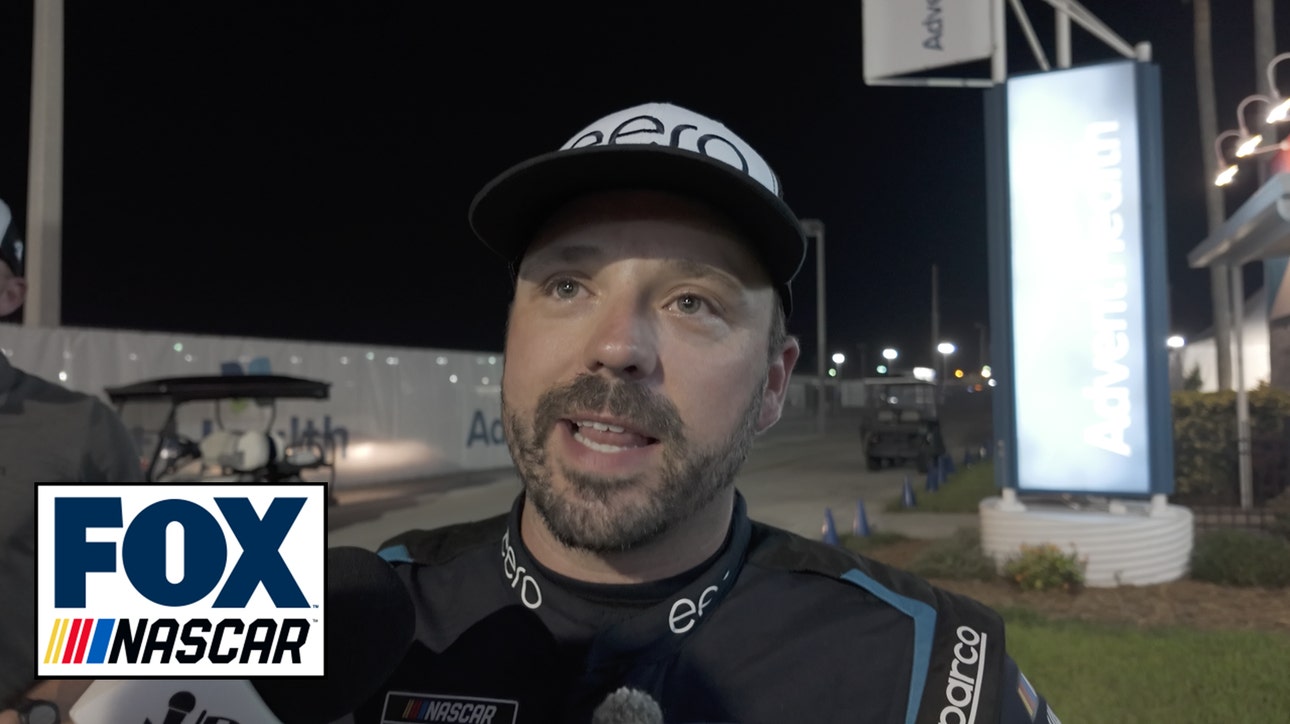 Josh Berry speaks on hitting into the wall and how it looked worse than it felt in Daytona | NASCAR on FOX