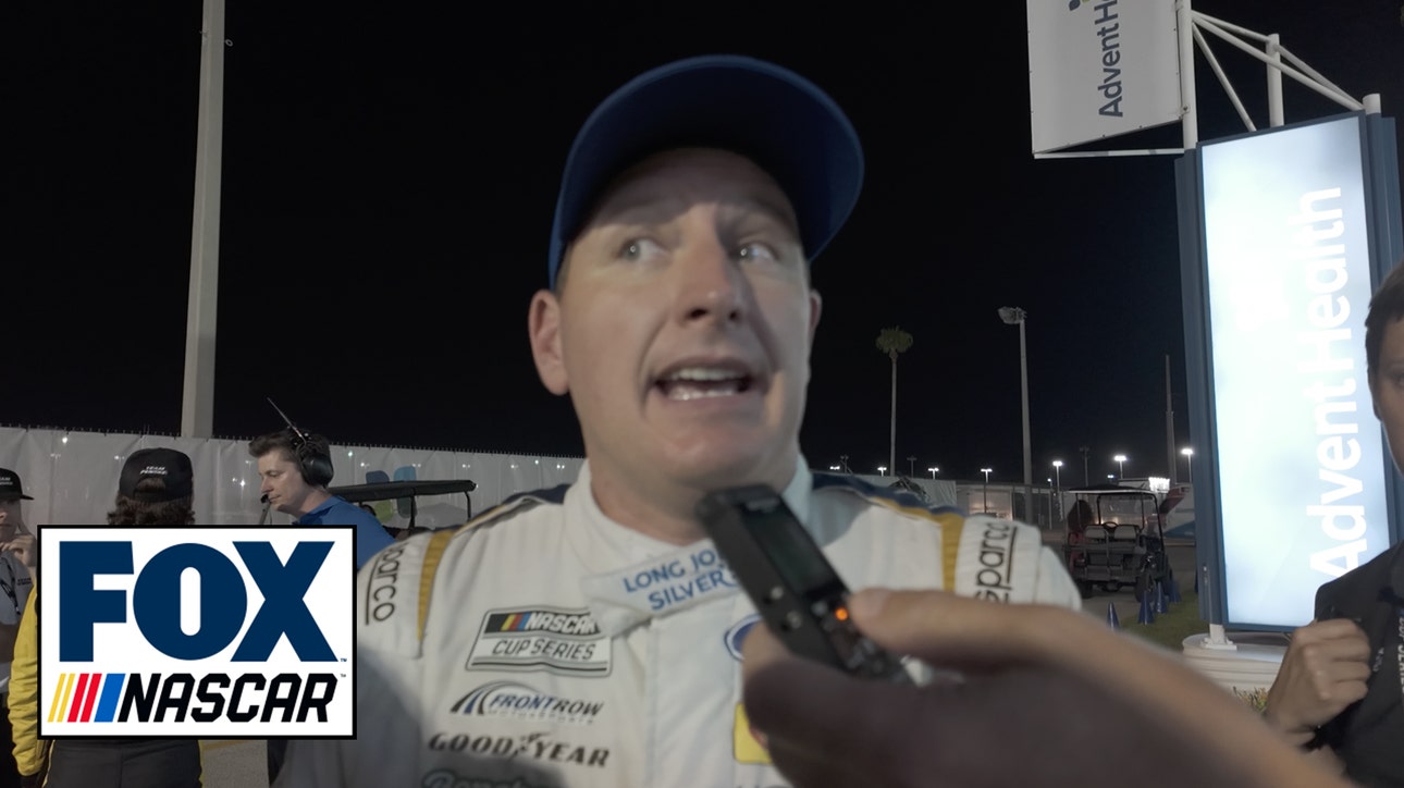 Michael McDowell on his car getting airborne as he was challenging for the win late at Daytona | NASCAR on FOX