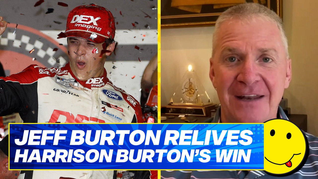 Jeff Burton relives Harrison Burton's EPIC win at Daytona | Kevin Harvick's Happy Hour