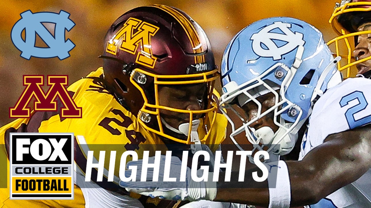 North Carolina Tar Heels vs. Minnesota Golden Gophers Highlights | CFB on FOX