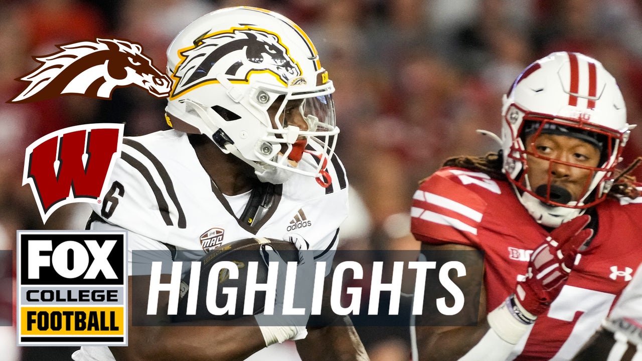 Western Michigan Broncos vs. Wisconsin Badgers Highlights | CFB on FOX