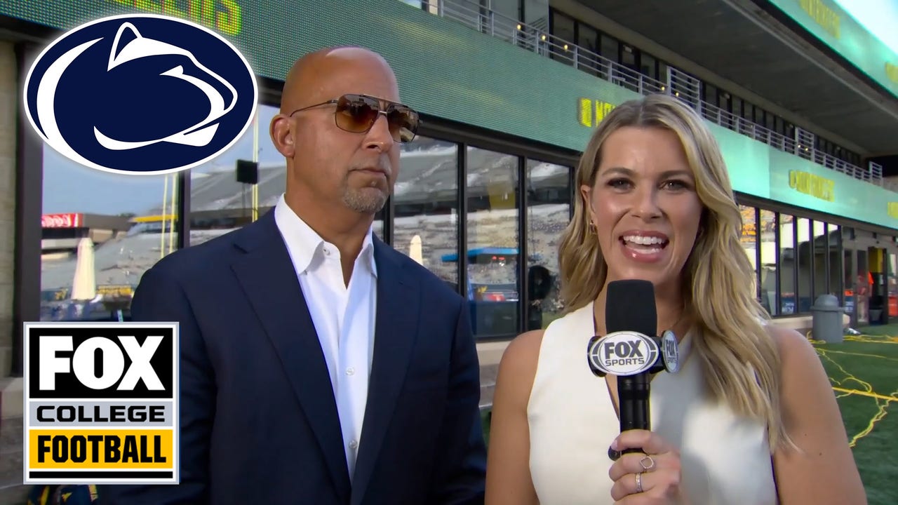 James Franklin talks Penn State's season expectations & new-look offense | Big Noon Kickoff